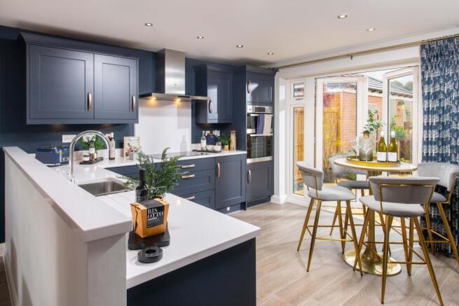 open-plan family kitchen-diner