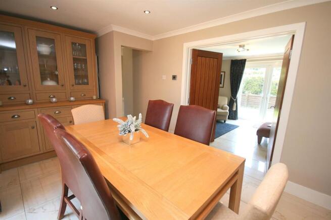 Dining Room through to Family Room