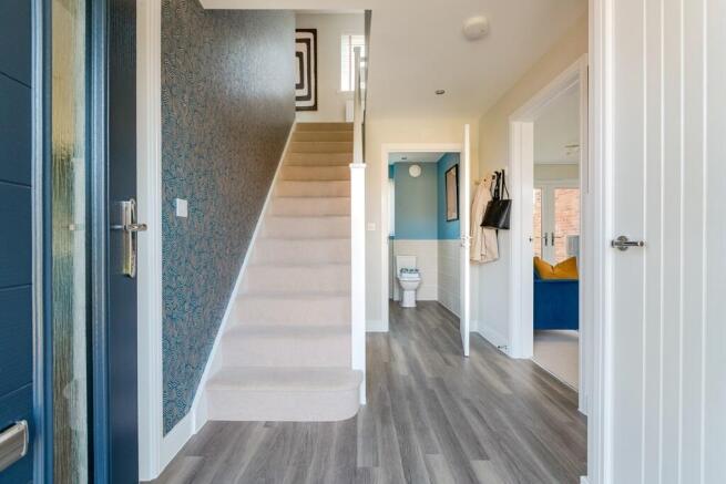 A bright welcome that sets a peaceful tone