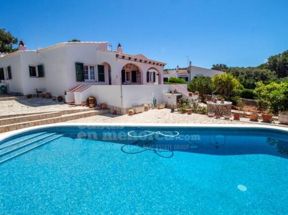 Villa with pool in Binibeca Nou