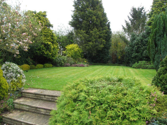 Rear garden