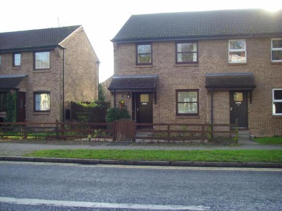 front of property