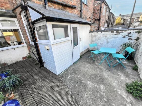 Rear of Property