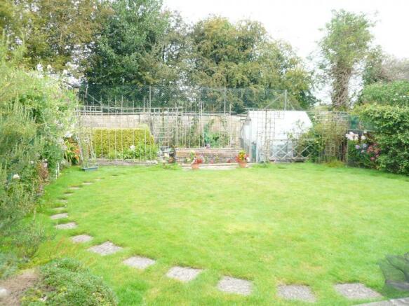 A view of the Rear Garden