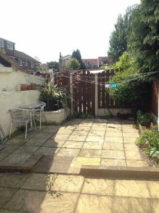 Rear garden