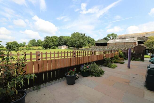 Rear garden