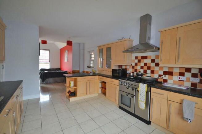 Kitchen/Dining and Family Room