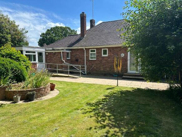 Rear garden