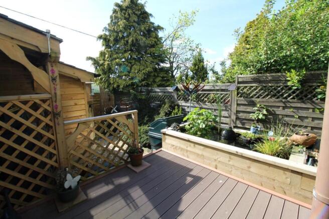 Rear garden