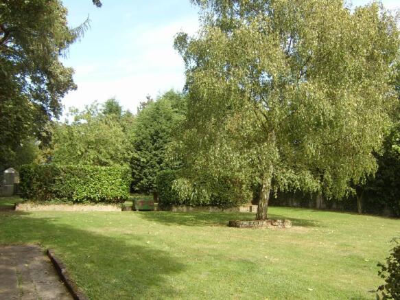 Rear garden