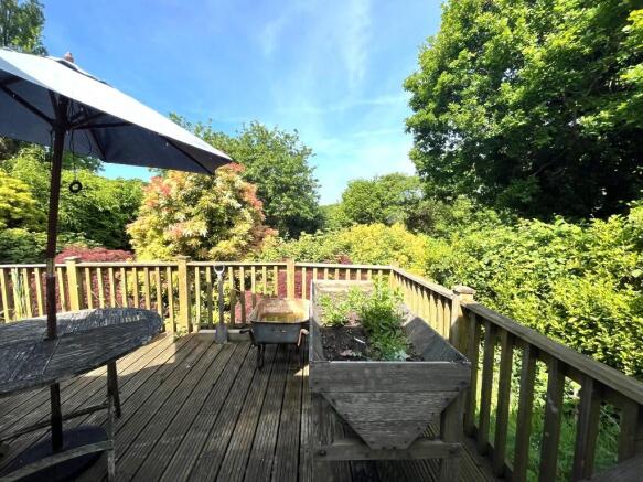 Deck & garden