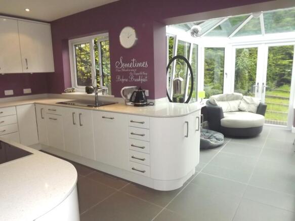 Kitchen/conservatory