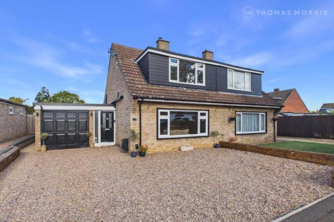 3-bed semi-detached on Orchard Road, Eaton Ford, St. Neots, Cambridgeshire, PE19, £375,000