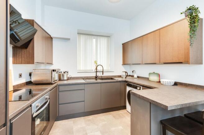 KITCHEN AND LIVING ROOM