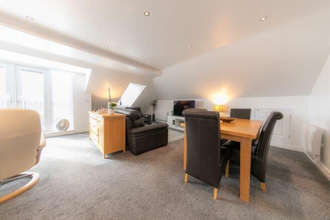Living and dining room