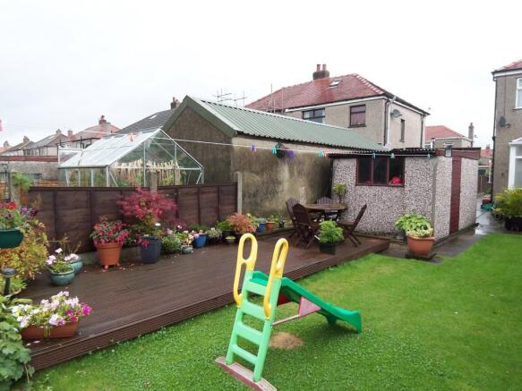 Rear garden