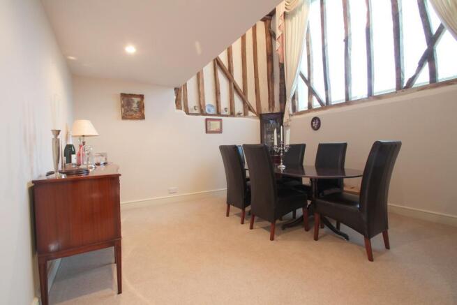 Part vaulted Dining Room
