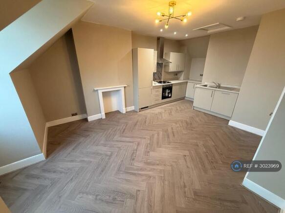 Living Area / Open Plan Kitchen
