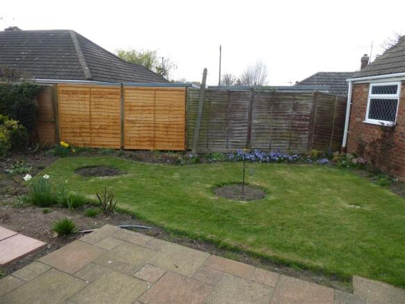 Rear garden