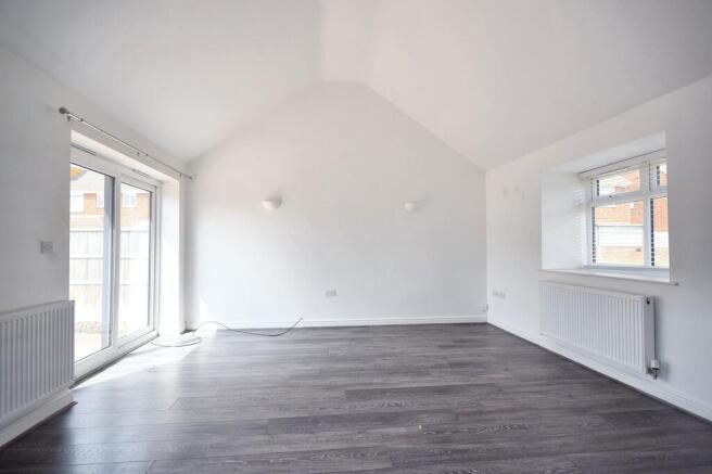 Open plan living area