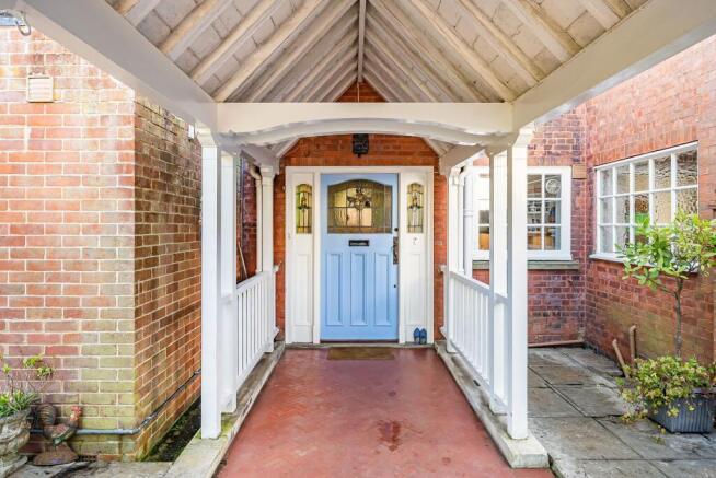 Rear Court Yard Entrance