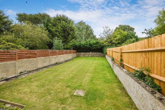 Rear garden