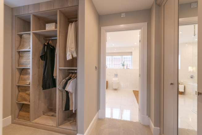 Dressing area