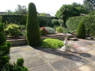 Rear patio