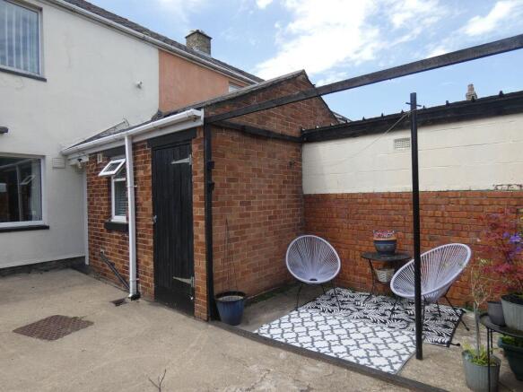 Rear Courtyard with sun terrace