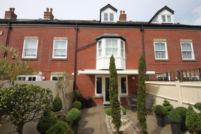 rear of property