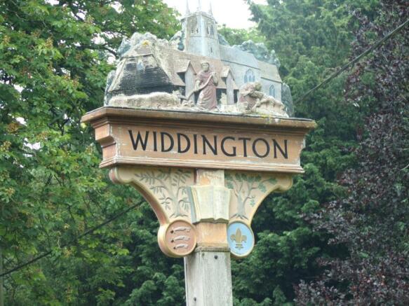 Widdington Sign