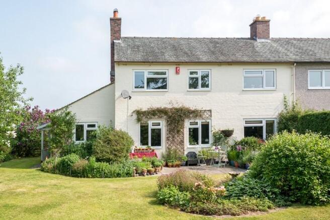 Rear garden an...