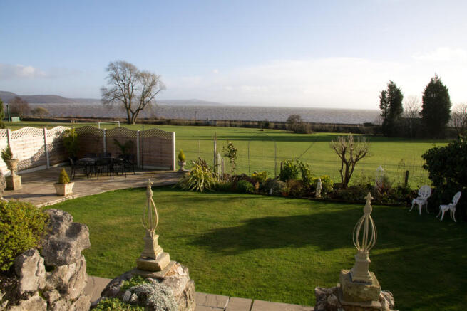 view from garden area