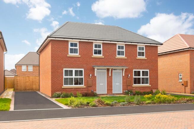 External view of the three bedroom Archford