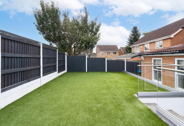 Rear garden