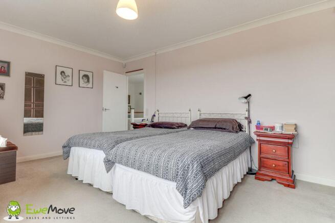 Master Bedroom with Built in Storage
