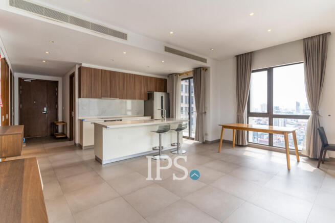 18th Floor 2 Bedroom Condo For Sale - Embassy Central, BKK1, Phnom Penh