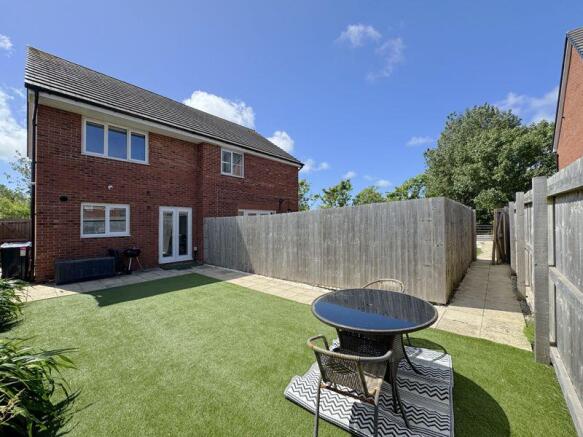 Rear of Property
