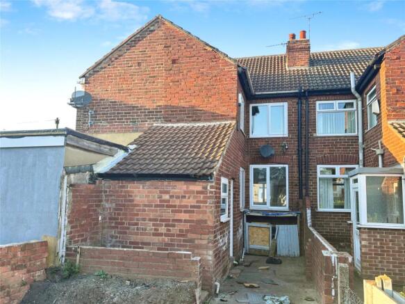 Rear Of Home