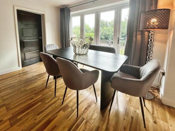 Open Plan Living, Dining And Kitchen Area