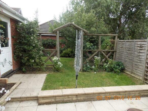 Rear garden