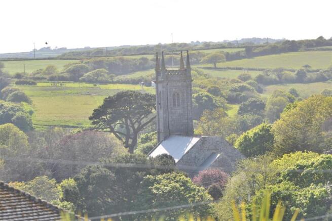 Church view from bed