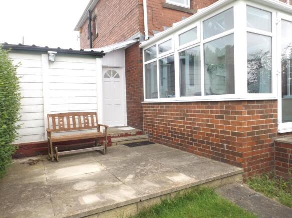 Paved area of Garden