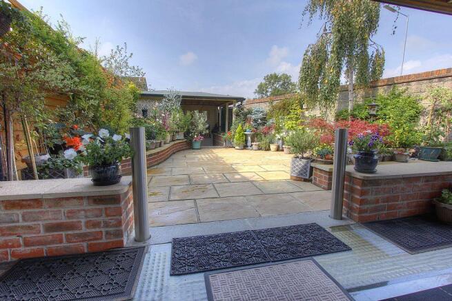 Patio area