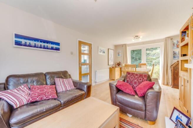 KITCHEN, LIVING ROOM AND DINING ROOM