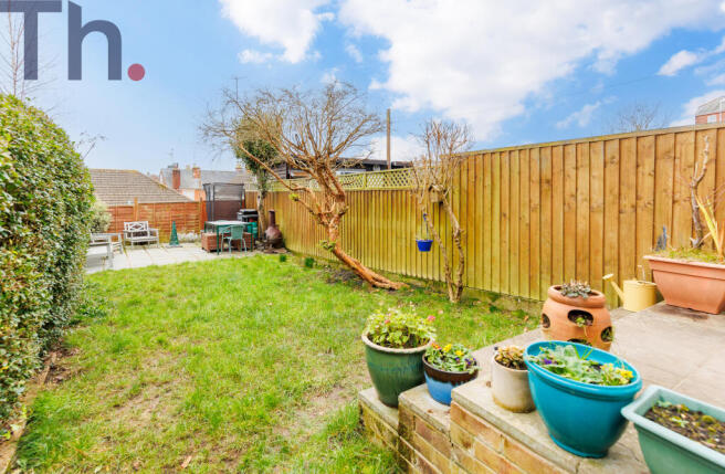 Rear Lawned Garden