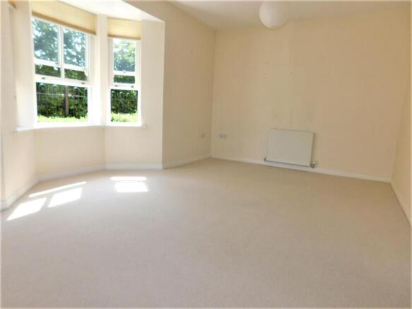 Lounge with bay window