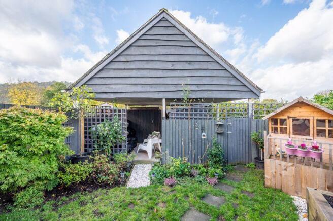 Garden and Storage Area