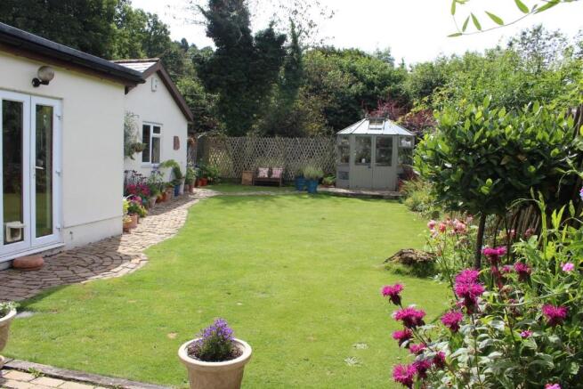 Rear garden