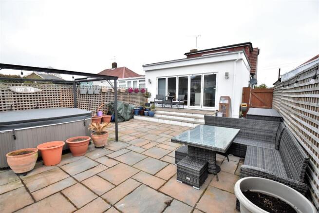 South facing rear garden